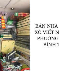 Bán nhà mặt tiền kinh doanh Quận Bình Thạnh