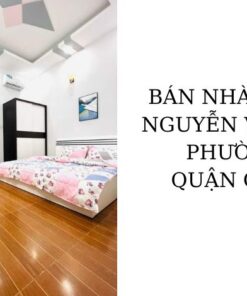 BÁN NHÀ NGUYỄN VĂN KHỐI PHƯỜNG 9 GÒ VẤP-HẺM XE HƠI-2 TẦNG ĐẸP-1409003 7 Bán nhà Nguyễn Văn Khối dưới 5 tỷ
