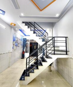NHÀ 2 TẦNG MỚI ĐẸP - HẺM XE HƠI - GIÁP 4 XÃ - 1701010 6 ban nha binh tan 3 9